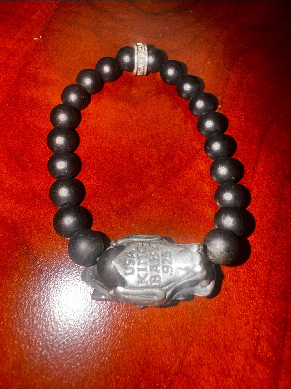 King Baby Studio Dragon’s Head Bead Bracelet